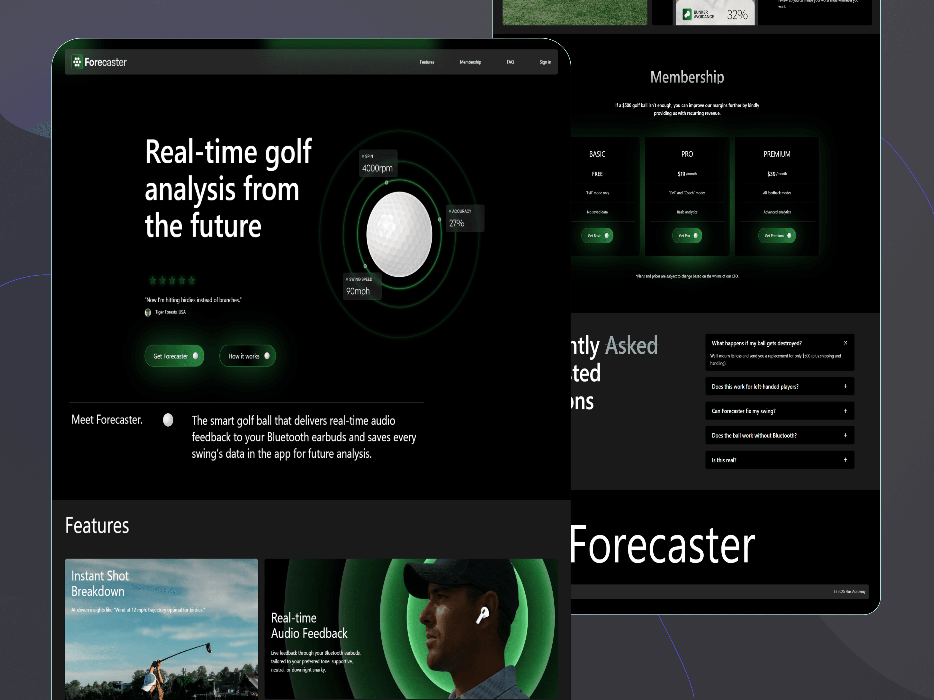 Forecaster Single Page